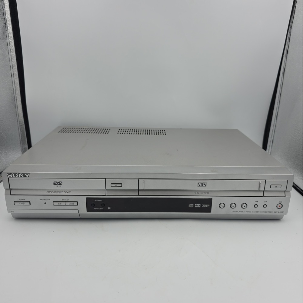 Sony SLV-D350P DVD Player VCR Combo VCR WORKS DVD Won't Work FOR PARTS ONLY